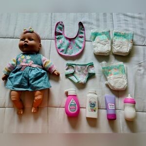 Baby Doll & Care Set